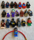 LEGO Minifigures Misc Lot of 21 Marvel and DC Figures
