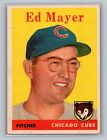 New Listing1958 Topps Ed Mayer  #461 - Chicago Cubs - EX