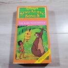 New ListingDisney Sing Along Songs Jungle Book The Bare Necessities VHS 1980's Disney