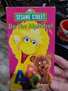 Sesame Street Do The Alphabet Vhs Video Tape 1996 Jim Henson Muppets Sony GUC-K