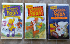(3) Winnie the Pooh VHS Sing a Song, Spookable Pooh, Sing a Song with Tigger