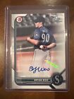 New ListingBryan Woo 2022 Bowman Prospect Autographs #PPABW Seattle Mariners ROOKIE AUTO