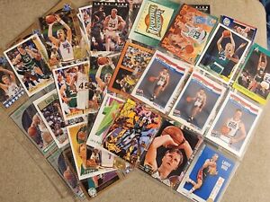 Lot of 57 Larry Bird cards!!!  Boston Celtics HOF!!!