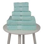 New Listing6-piece Luxury Towel Set, 2 Bath Towels 2 Hand Towels 2 Washcloths (Light Blue)
