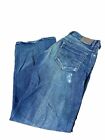 Diesel Koffha Men 34x34 Flare Jeans Button Fly Italy 100% Cotton Distressed GUC