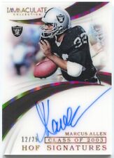 2019 Immaculate Collection Marcus Allen Autograph HOF Signatures Auto #/25