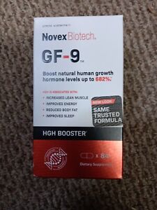 Novex Biotech GF-9 GH Increase Dietary Supplement 84 CAPS EXP 03/2025