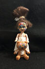 Sugar Skull Kelly Day of the Dead and Her Teddy Bear Celebrate OOAK
