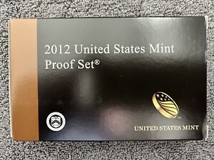 2012-S United States Mint Proof Set  OGP W/COA