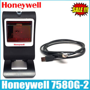 Honeywell Genesis 7580G-2 Presentation 1D 2D Barcode Scanner Reader w/ USB Cable