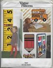 New ListingVogue Sewing Pattern 1557 Child's ROOM ACCESSORIES, Growth Chart, Organizer