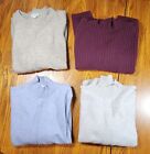 Lot of 4 Ann Taylor Loft Women's Short-sleeved Pullover Sweaters Size Large