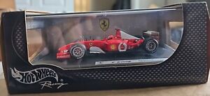 Hot Wheels Racing Ferrari F2002 Michael Schumacher F1 Formula One 1:24