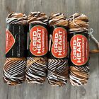 Vintage Red Heart 4 Ply Yarn, Variegated 987 Browns, 3 oz. Acrylic Lot 4 Skeins