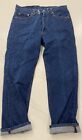 Vintage 80s LEVI’S 501 USA Made Red Tab Denim Jeans 0115  34X30 Button Fly