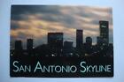 Railfans2 286) San Antonio Texas, City Skyline, Office Buildings, Hotels, Sunset