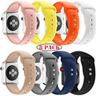 8 Pack For Apple Watch Accessories Series 7 6 5 4 3 Replace Straps Silicone Band