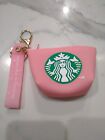 New Pink Coin Purse With Keychain