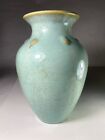 Antique Fulper 1910’s Light Green Crystalline Vase