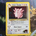 Erika's Clefable (Gym Heroes 3/132) unlimited holo rare vintage Pokemon TCG card