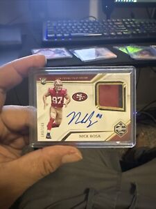 New Listing2019 Panini Limited /149 Nick Bosa #108 RPA Rookie Patch Auto RC