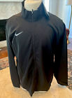 NWT Nike Dri-FIT Team Woven Mens Full Zip Up Black Training Jacket AJ3372-002