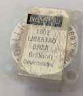 1982 Mexico 1 oz Silver Libertad Onza Blanchard Original Tape Sealed Roll of 20