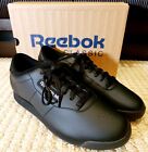 Reebok | Princess Women's Classic Black Leather Sneakers Size 10 | NEW IN BOX 💖