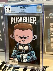 Punisher #1 CGC 9.8 Skottie Young Variant Cover Frank Castle Armor Marvel New MT