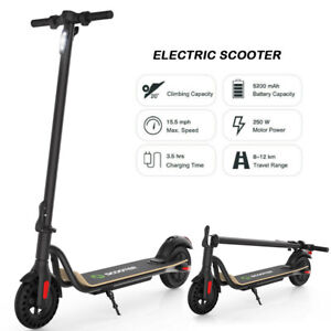 E-SCOOTER 250W MOTOR ELECTRIC FOLDING SCOOTER WITH LIGHT 36V LITHIUM BATTERY