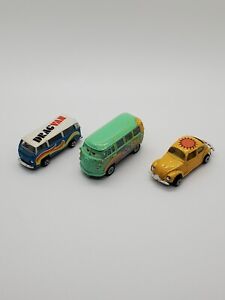 Lot Of 3 Volkswagen Die Cast Cars Van Zylmex Disney/Pixar
