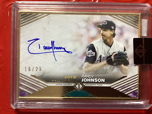 RANDY JOHNSON  2021 Topps Transcendent Hall Of Fall Collection Autograph  /25 !!