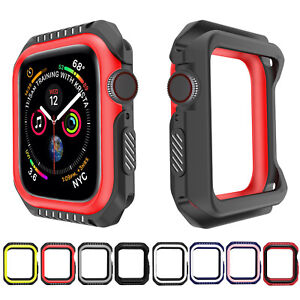 Kamon Case For Apple Watch Series 6 5 4 3 Silicone Bumper Cover 38/42/40/44mm23C
