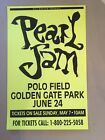 New ListingPearl Jam Poster 1995 Bad Religion Rex Ray Golden Gate Park Neil Young Vedder