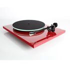 Rega Planar 2 Turntable with Pre-mounted Carbon MM Cartridge Red