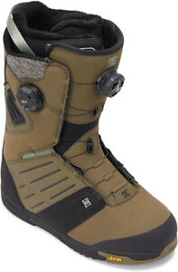 2024 DC Judge Dual BOA Dark Olive Men's Snowboard Boots NEW Size 10