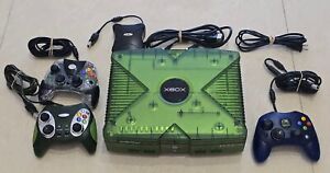 New ListingOriginal Xbox Special Edition Halo Green Console System Console RARE! READ AS IS