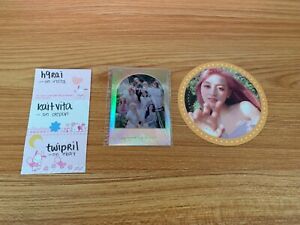 Twice More & More Coaster and Preorder Benefit Jihyo