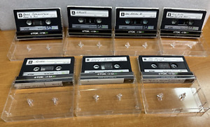 Lot of 7 Used TDK SA90 Cassette Tapes Super Avilyn sold as blanks
