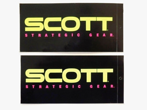 2 NOS 1992 Scott Decals 3-1/2