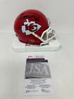 Marquise Hollywood Brown Chiefs Signed Autographed Speed Mini Helmet JSA
