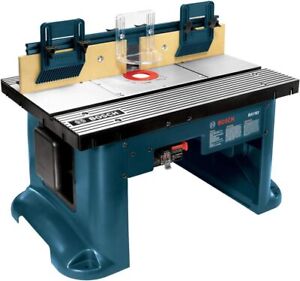Benchtop Router Table 27 in. x 18 in. Aluminum Top w/2-1/2 in. Vacuum Hose Port