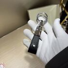 MONTBLANC 128600 Sartorial Black Leather Key Ring Gift Keyring Chain