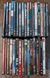 New ListingLot Of 33 Horror DVD's (44 Total Movies)