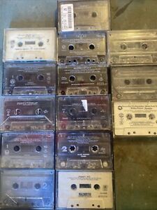 14 Cassette Lot Of Rock Loose Tapes