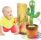 Emoin Dancing Cactus Baby Toys 6 to 12 Months, Talking Repeats What You Say Boy