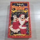 DISNEY'S  SING ALONG SONGS  THE TWELVE DAYS OF CHRISTMAS VHS Mickey Mouse