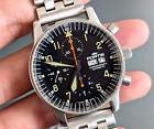 Fortis Flieger automatic Chronograph day date 40mm watch Ref. 597.10.141