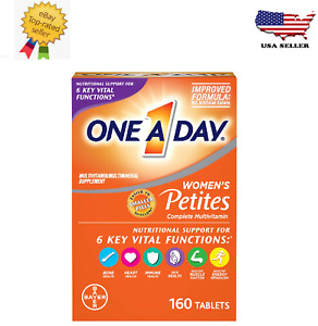 New One A Day Women's Petites Tablets, Multivitamins for Women, 160 Ct