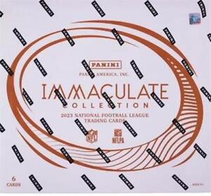 New Listing2023 PANINI IMMACULATE COLLECTION FOOTBALL FACTORY SEALED HOBBY BOX AUTOS STROUD